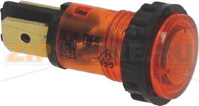 ЖЕЛТАЯ ИНДИКАТОРНАЯ ЛАМПОЧКА 400В 