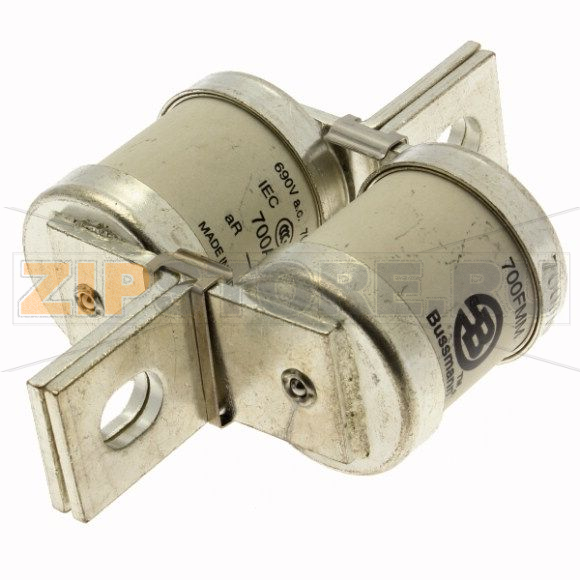 Предохранитель, 700 A, AC 690 В, 200 кА, BS88, 83x113 мм, aR, BS Eaton 700A 690V AC TYPE T FUSE 