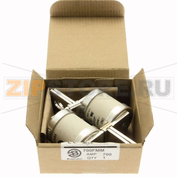 Предохранитель, 700 A, AC 690 В, 200 кА, BS88, 83x113 мм, aR, BS Eaton 700A 690V AC TYPE T FUSE 