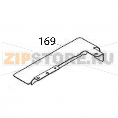 Rack plate (L) Sato SG112-ex Rack plate (L) Sato SG112-exЗапчасть на деталировке под номером: 169Название запчасти на английском языке: Rack plate (L) Sato SG112-ex.