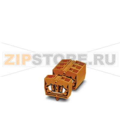 Проходные клеммы Phoenix Contact MZDB 1,5-RZ OG Тип подключения: Пружинный зажим, Полюсов: 1, Сечение: 0,14 мм² - 2,5 мм², AWG: 26 - 14, Ширина: 10,4 мм, Высота: 22 мм, Цвет: oранжевый, Тип монтажа: Резьбовой монтаж.Минимальный заказ: 50 шт.Упаковка: 50 шт.