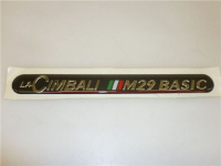 TARGA ADESIVA LA CIMBALI M29 BASIC