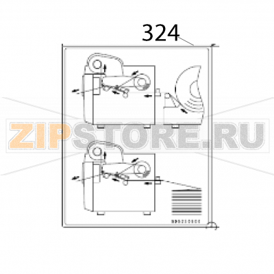 Sticker (route(R)) Sato SG112-ex Sticker (route(R)) Sato SG112-exЗапчасть на деталировке под номером: 324Название запчасти на английском языке: Sticker (route(R)) Sato SG112-ex.
