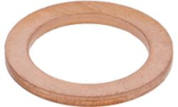 GUARNIZIONE PIANA RAME ø 19x13,5x1,5 mm