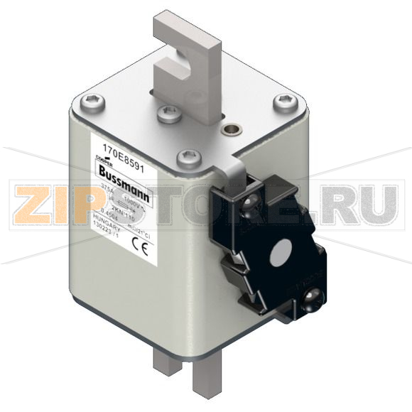 Предохранитель, 375 A, AC 1000 В, DIN 2, aR, Индикатор типа К Eaton FUSE 375A 1000V 2KN/110 AR 