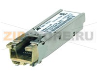 Модуль SFP Alcatel ABCU-5710-RZ-AL1 1000BASE-T, up to 100 meter reach, Pluggable SFP Module, Copper, RJ45 Connector  