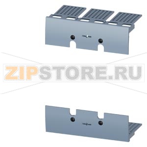 terminal cover plug-in and draw-out technology accessory for: circuit breaker, 3-pole 3VA6 150/250 Siemens 3VA9143-0KB01 