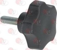 KNOB BLACK ø 40 mm PITCH M8