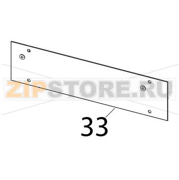 Door external glass Zanolli Synthesis 12/80 VE Door external glass Zanolli Synthesis 12/80 VEЗапчасть на деталировке под номером: 33