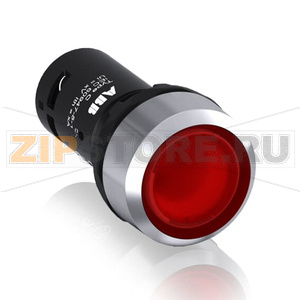 Кнопка с подсветкой, CP1-31R-10 ABB 1SFA619100R3111 