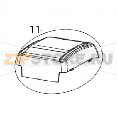 Module top cover Sato WS408 TT Module top cover Sato WS408 TTЗапчасть на деталировке под номером: 11Название запчасти на английском языке: Module top cover Sato WS408 TT.