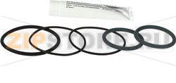 Sealing set for 2 outlet valve #1001550 