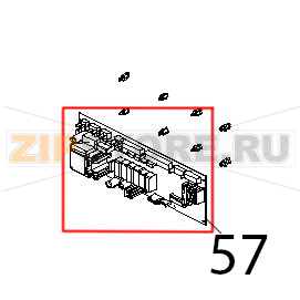 Scheda di potenza linea professional, ver. 2003. net Unox XB 403G Scheda di potenza linea professional, ver. 2003. net Unox XB 403GЗапчасть на деталировке под номером: 57