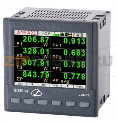 Измеритель параметров сети, цифровой Lumel ND30IoT 1121MQM0 