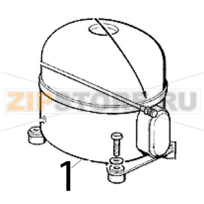 Kompressor 230/50 Scotsman EC 126 AS Kompressor 230/50 Scotsman EC 126 ASЗапчасть на деталировке под номером: 1