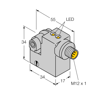 Датчик магнитного поля Turck BIM-IKM-AP6X2-H1141/S34 