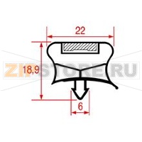 GASKET [R] 2/3 DRAWER 400X380 mm