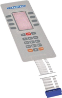 PUSH-BUTTON PANEL MEMBRANE 100x295 mm