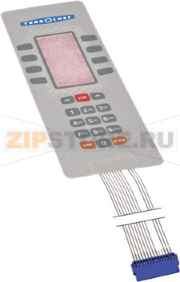 PUSH-BUTTON PANEL MEMBRANE 100x295 mm 