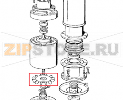 Flügel/rad Scotsman MF 56 ASR      Flügel/rad Scotsman MF 56 ASRЗапчасть на сборочном чертеже под номером: 10Название запчасти Scotsman на немецком языке: Flügel/rad Scotsman MF 56 ASR