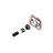 Black lid for duckbill valve P0049 Saeco Syntia Cappuccino