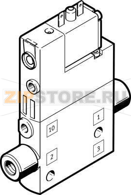 Распределитель с электроуправлением Festo CPE10-M1BH-3GLS-M5 