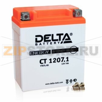 Delta CT 1207.1 Герметизированный, необслуживаемый аккумулятор Delta CT 1207.1Напряжение - 12В; Емкость - 7Ач;Габариты: 114х70х132, Вес: 2,6 кгТехнология аккумулятора: AGM VRLA Battery