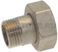 RACCORDO CON GUARNIZIONE 1/2"M-3/4"F