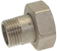 RACCORDO CON GUARNIZIONE 1/2"M-3/4"F