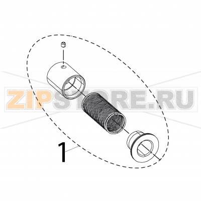 Spring brake assembly Intermec PX6i Spring brake assembly Intermec PX6iЗапчасть на деталировке под номером: 1Название запчасти на английском языке: Spring brake assembly Intermec PX6i.