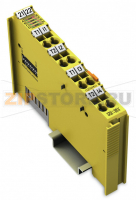 Отказоустойчивый 4-канальный дискретный вход; тока; PROFIsafe V2.0 iPar; желтые Wago 750-661/000-003