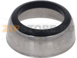 Stainless steel cap with gasket for 