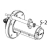 Internal rewinding spindle for peel-off module assembly TSC MH640