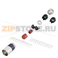 СИГНАЛЬНЫЙ ШТЕКЕР 17-ПОЛ., ГНЕЗДО, НАКИДНАЯ ГАЙКА 1 Х 17-ПОЛ. ИЗОЛ. ЭЛЕМЕНТ, 17 Х КОНТАКТ (0,08-0,22 ММ2), 17 Х КОНТАКТ (0,20-0,56 ММ2), 2 Х КАБЕЛЬН. ЗАЖИМ 6,5 - 10 И 10,1 - 13 ММ, ЕДИНИЦА УПАКОВКИ= 1 ШТ. Siemens 6FX2003-0SU17