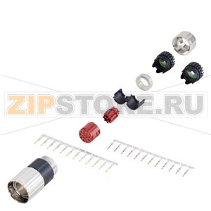 СИГНАЛЬНЫЙ ШТЕКЕР 17-ПОЛ., ГНЕЗДО, НАКИДНАЯ ГАЙКА 1 Х 17-ПОЛ. ИЗОЛ. ЭЛЕМЕНТ, 17 Х КОНТАКТ (0,08-0,22 ММ2), 17 Х КОНТАКТ (0,20-0,56 ММ2), 2 Х КАБЕЛЬН. ЗАЖИМ 6,5 - 10 И 10,1 - 13 ММ, ЕДИНИЦА УПАКОВКИ= 1 ШТ. Siemens 6FX2003-0SU17 