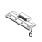 Thermal head (305dpi-4inch)-LF Sato CT412LX TT