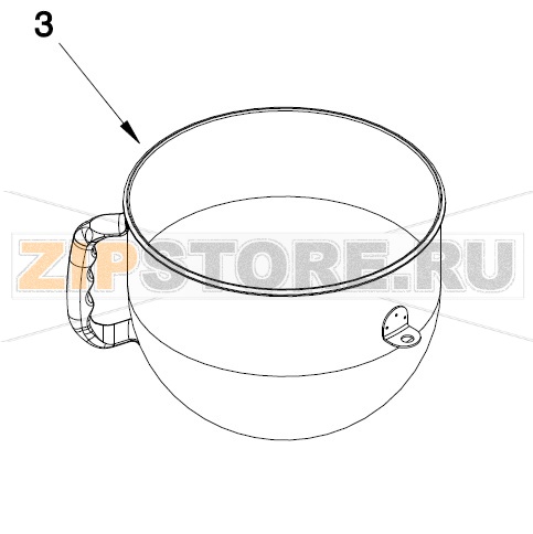 Ёмкость для взбивания KitchenAid 5KSM7580XEER Ёмкость для взбивания KitchenAid 5KSM7580XEER

Запчасть на сборочном чертеже под номером: 3

Название запчасти KitchenAid на английском языке: Bowl, 7 Qt. KitchenAid 5KSM7580XEER