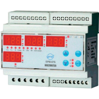Анализатор качества электроэнергии 230 В/AC, 1 фаза, 3 фазы Entes EPM-07S-DIN