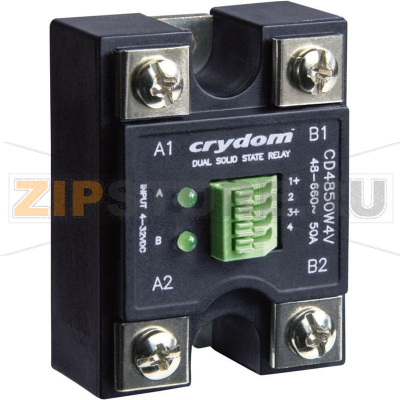 Реле твердотельное 50 А, 660 В/AC, 1 шт Crydom CD4850W3V 