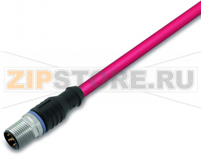 кабель sercos; 4-пол.; Штекер M12, осевой; Длина: 5 м Wago 756-1601/060-050 Short description:PUR RD, halogen-freeCAT 5e ESSuitable for drag chainsSilicon- and CFC-freeHigh resistance to microbes, hydrolysis, oil, ozone, chemicals and UV radiationCable used: UL listed...