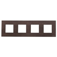 Рамка четырехместная, натуральное венге ABB 2CLA227400N2101