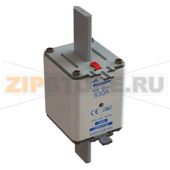 Предохранитель, 355 A, AC 400 В, 120 кА, NH2, gL/gG, IEC Eaton NH FUSE 355A 400V GG/GL SIZE 2 