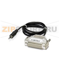 Переходной кабель (коаксиальный штекер для стереосигнала / разъем D-SUB Phoenix Contact MCR-TTL-RS232-E