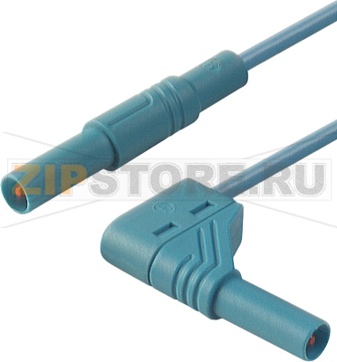 Провод испытательный 2 м, 16 A, 1000 В/AC/DC, синий Hirschmann 934084102 