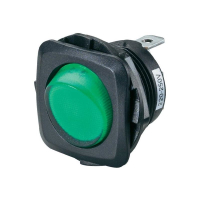 Переключатель клавишный 250 В/AC, 10 А, 1 x выкл/вкл, 1 шт SCI R13-135B-02