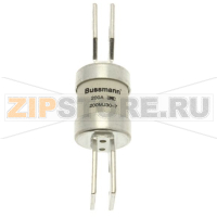 Предохранитель энергосистем, 200 A, AC 415 В, 80 кА, BS88/J, 31x110 мм, gU, BS, 82 мм Eaton 200AMP