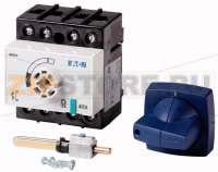 Разъединитель силовой, DCM, 40 A, 3 полюса + нейтраль Eaton DCM-40/1+CM