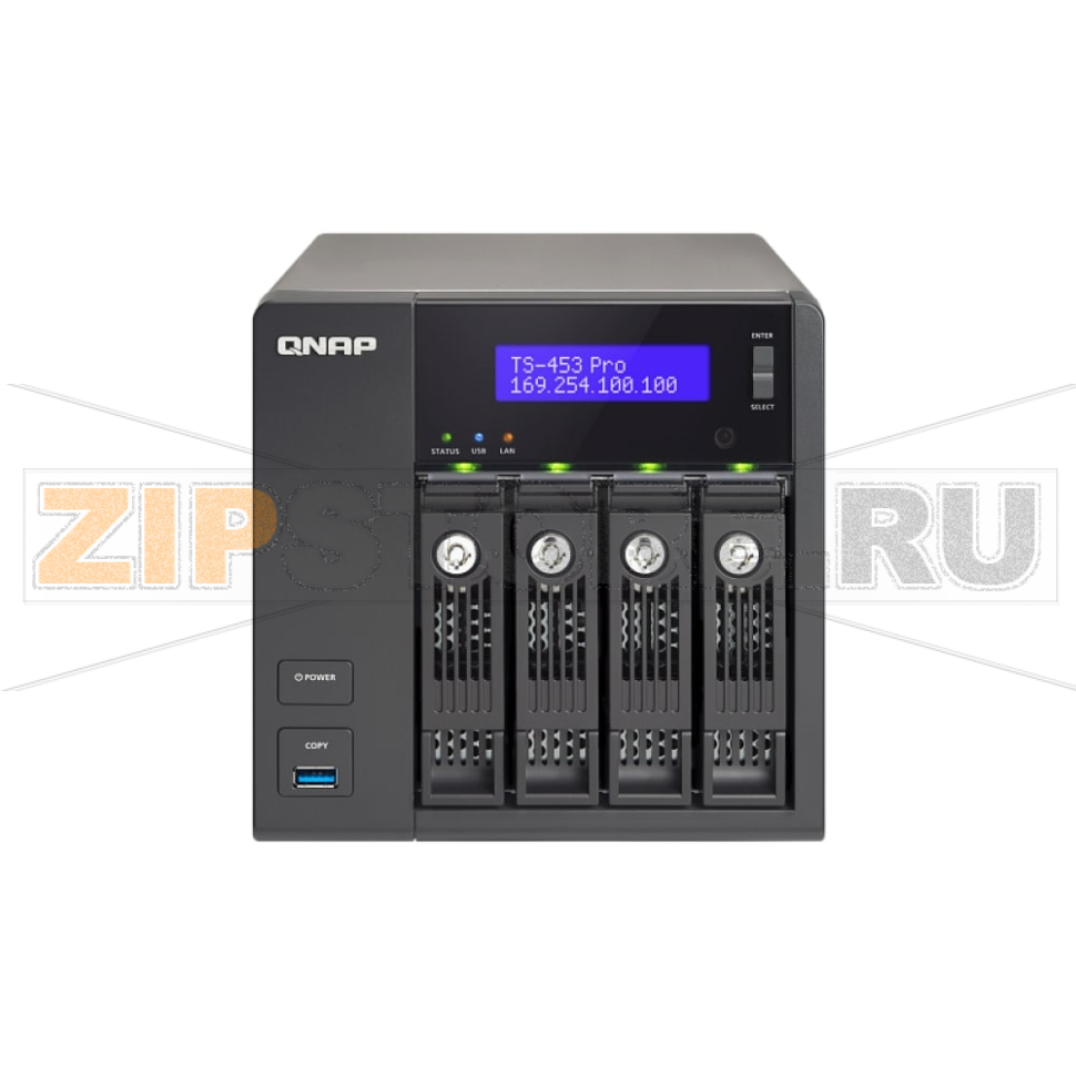 Накопитель сетевой QNAP TS-453-PRO 