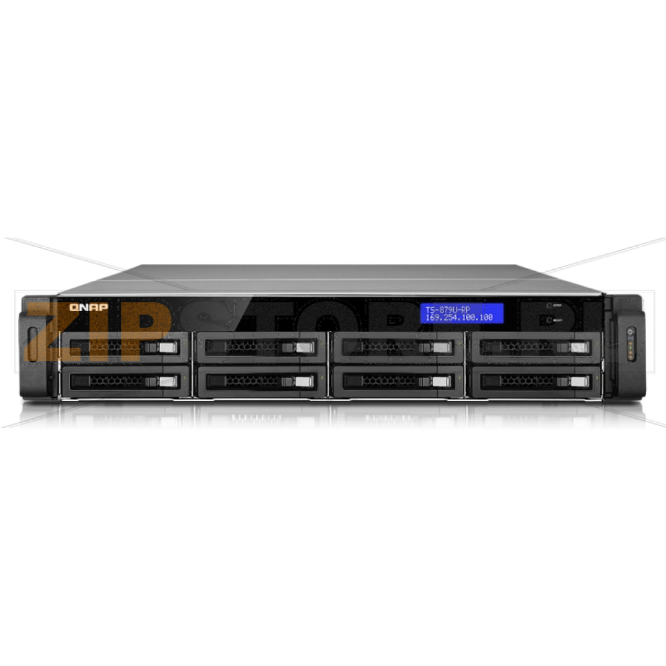 Накопитель сетевой QNAP TS-879U-RP 