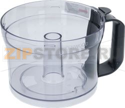 BOWL ASSEMBLY (GREY HANDLE) FDM313SS 